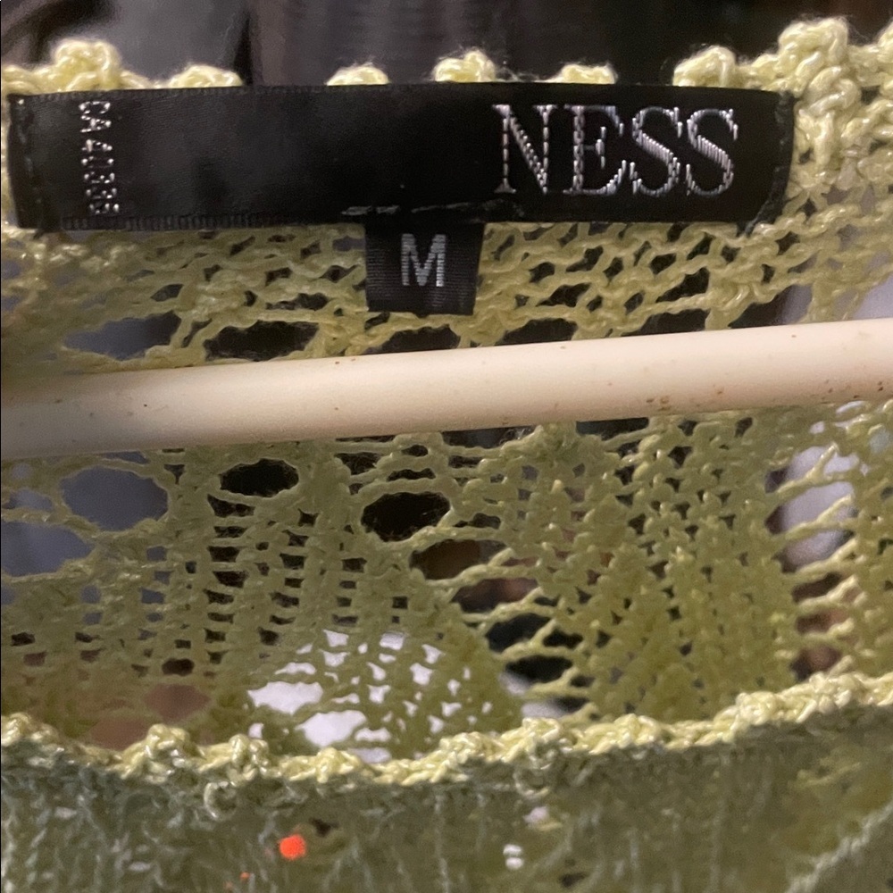 NESS Light Green Knit Sweater - Picture 6 of 6